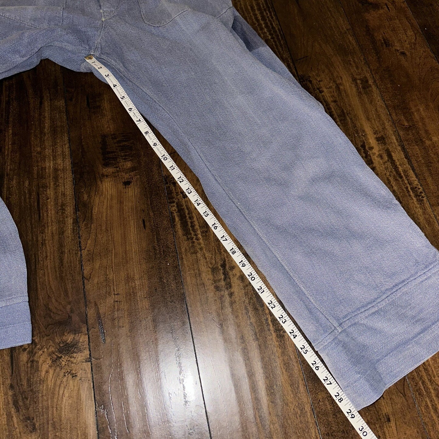 WWII Buckle Back Denim Pants Jeans Button Fly Swiss Rare Selvedge Redline 40s