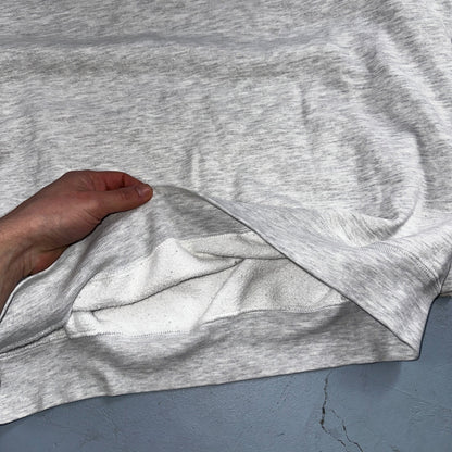 Lands End VTG Mens Large Long Sleeve Gray Turtleneck Shirt USA MADE