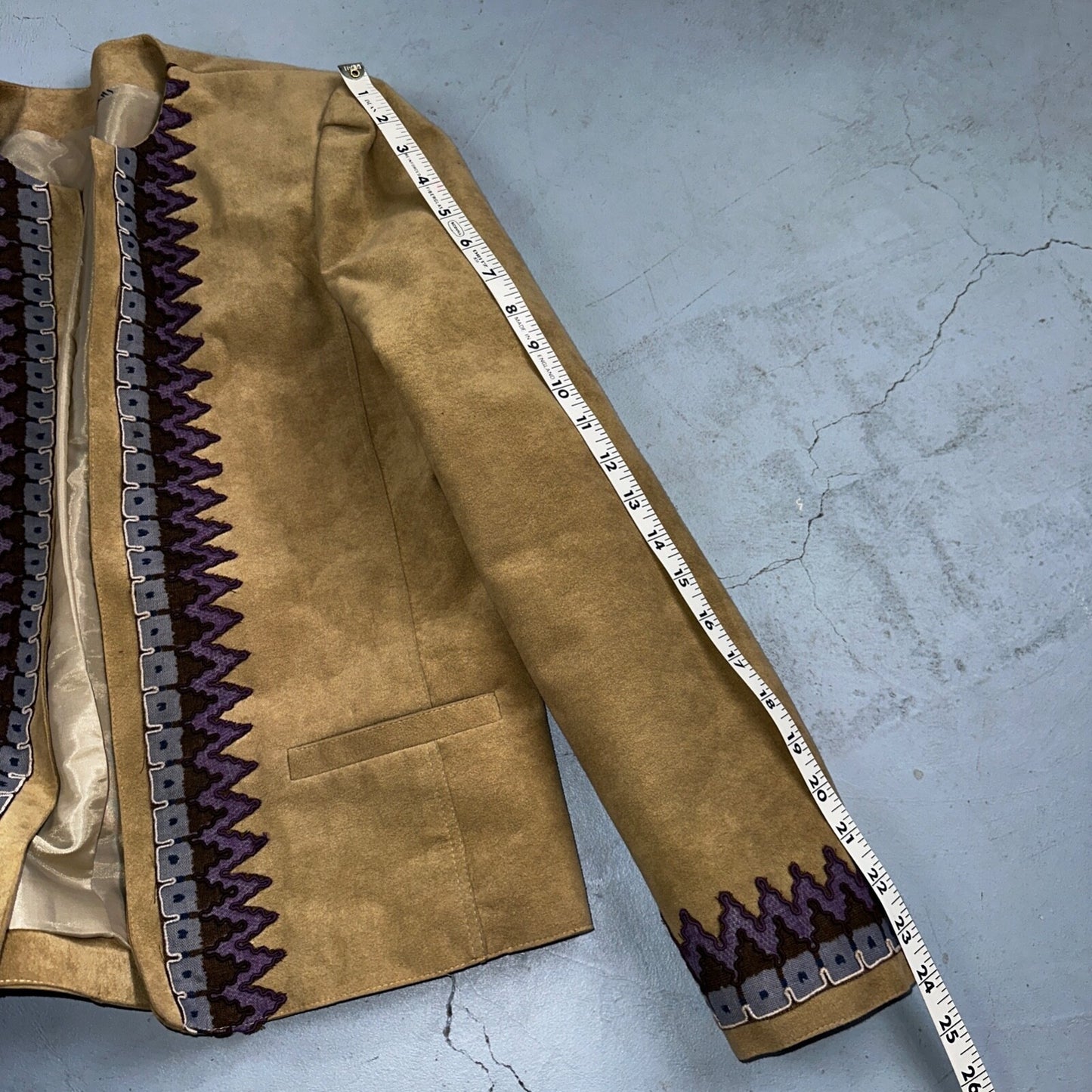 Vintage 1980s Saks Fifth Avenue Jacket Suede Maroon Moto Size Medium Brown 80s