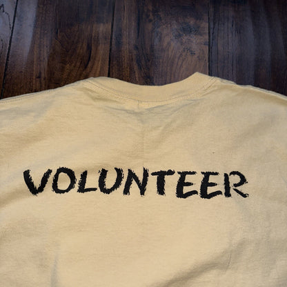 Salem Art Festival Oregon Vintage T Shirt 2006 Y2K Gildan Yellow Trees Abstract