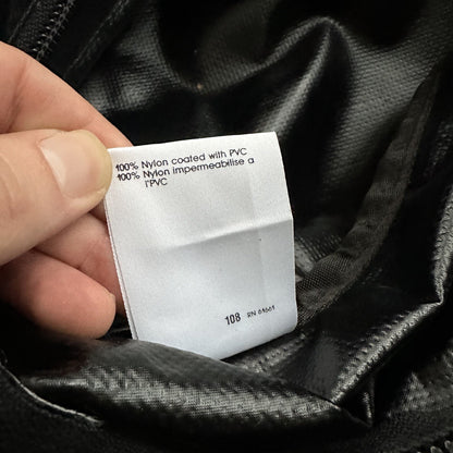 VTG North Face SKI Gear Duffle Gym Bag USA Made Leather Handle Rubber Coated 80s