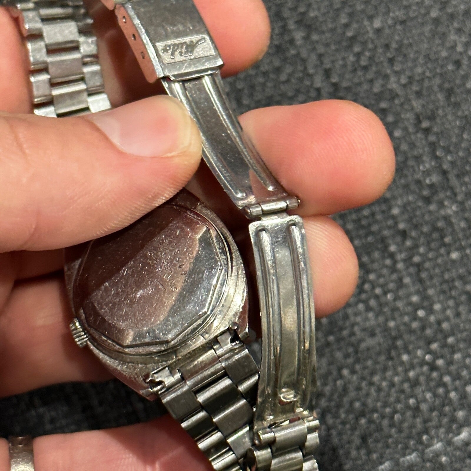 Mido Commander Automatic Silver Dial Stainless Steel Lady's Watch SWISS VINTAGE