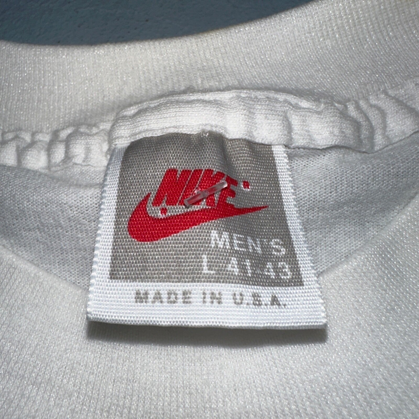 Nike 90s Soccer VTG T Shirt Pacific School PDX Graphic 1990s Gray Tag Original