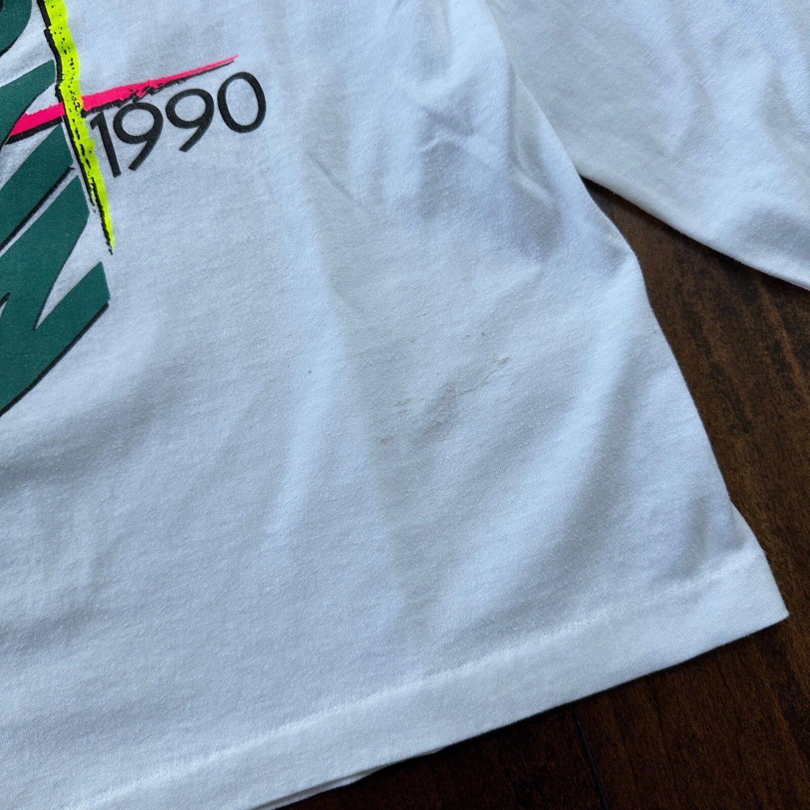 Ski Train 1990 VTG T Shirt 90s Single Stitch Alaska Grandview Long Sleeve Sports