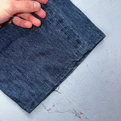 Levis 505 Vintage 70s Talon USA Jeans 501 1970s Med Wash Blue 42x30 Act 40x25