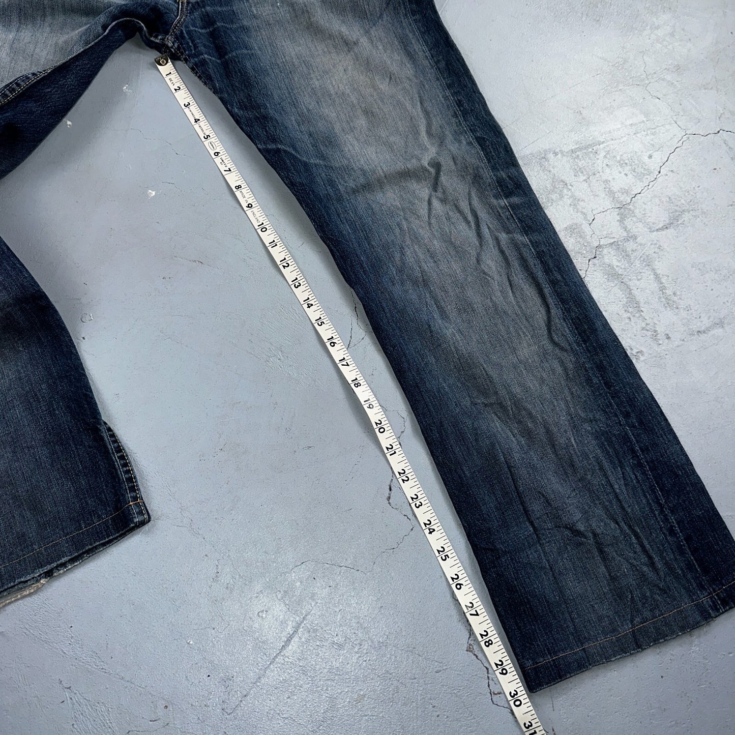 Levis 501 Vintage Y2K XX Straight Leg Jeans Blue Med Wash 34x34 Act 32x30