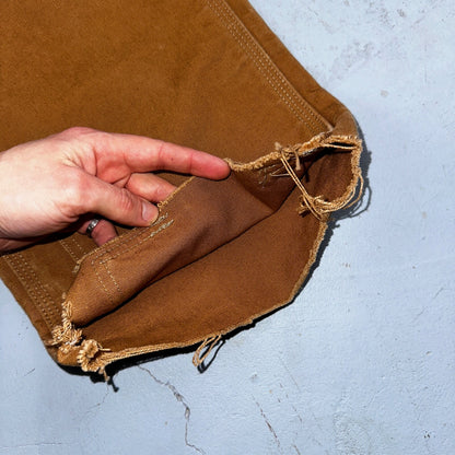 Carhartt Shorts VTG Double Knee Carpenter Pants USA B01 Brown Act 33 30x18