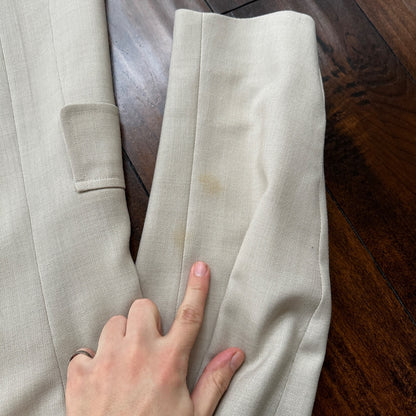 VTG Union Sport Coat Mens 42 Johnson Blazer Button Cricketer 70s 1970s Tan