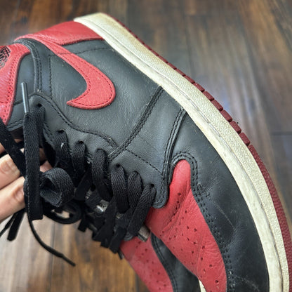 Size 8 - Jordan 1 Retro OG High Banned, Bred 2016 - 555088-001 No Box