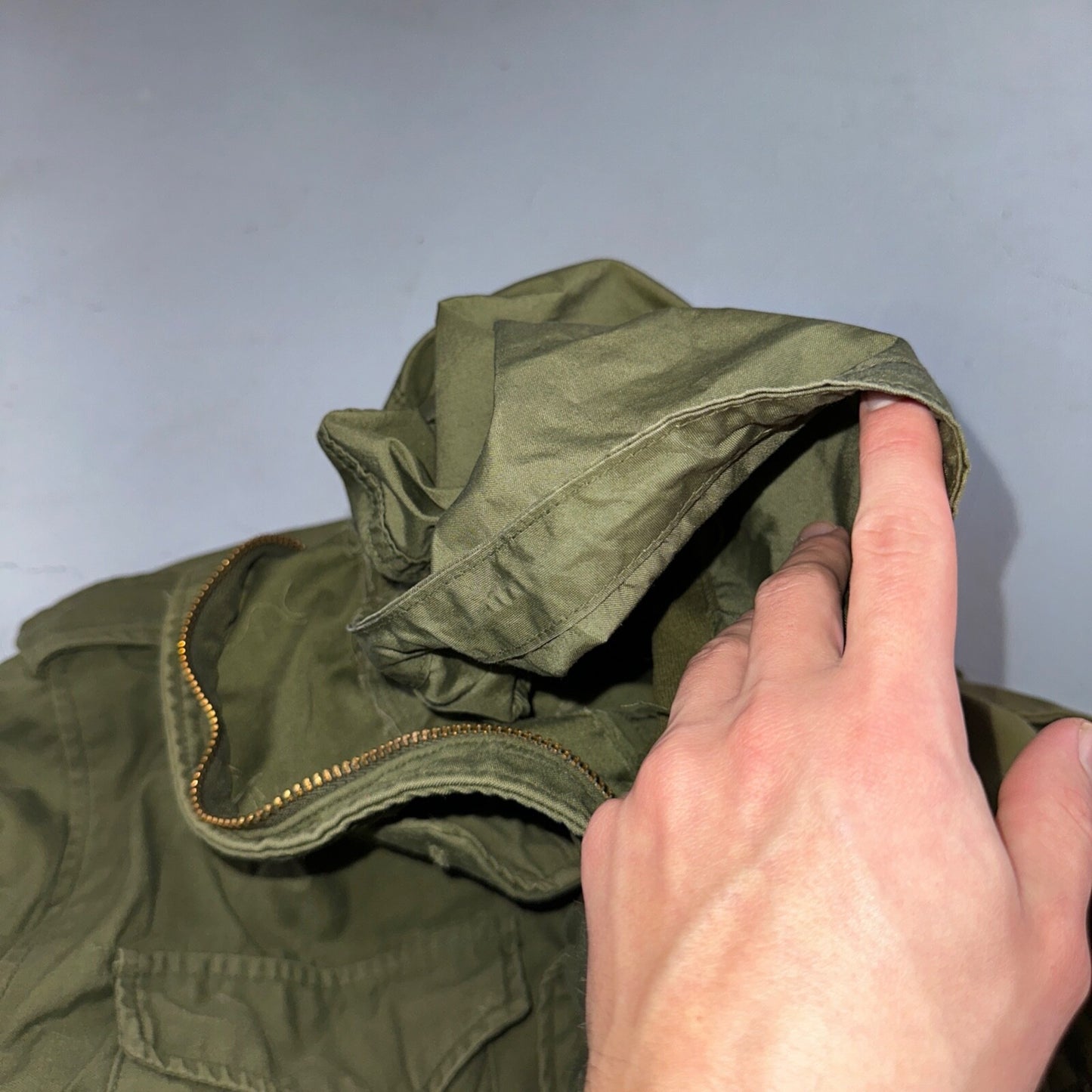 VTG US ARMY M-65 Field Jacket Coat Cold Weather Mans OG-107 Vietnam 70s 1970s