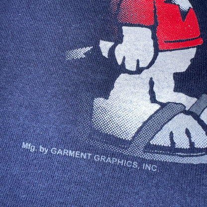 Snoopy 90s 4th of July VTG T Shirt Fireworks Graphic Dog Single Stitch Cute USA