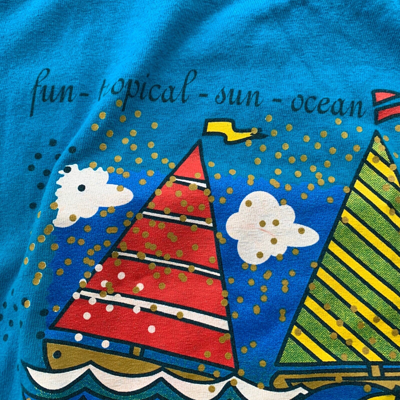 Carnival Vintage T Shirt Summer Sun Tropical Rap Sand Beach Florida Disney Cute