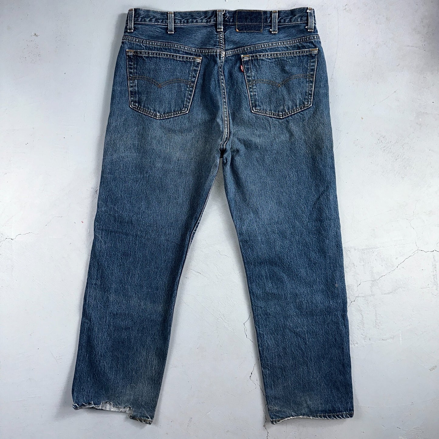 Levis 501 Vintage 90s USA XX Straight Leg Jeans Blue Med Wash 40x30 Act 38x30