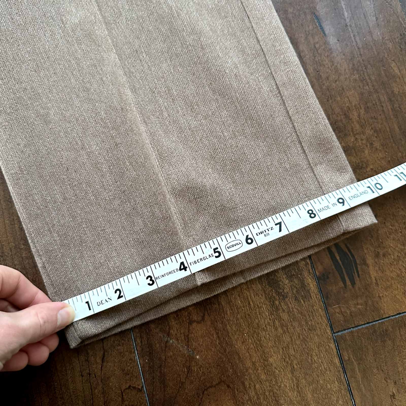 Mens 1950s 1960s Sears Pleated Dress Slacks 35x30 50s 60s Vtg Pants Fleck