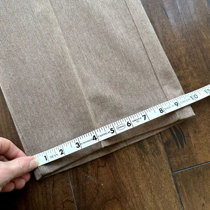 Mens 1950s 1960s Sears Pleated Dress Slacks 35x30 50s 60s Vtg Pants Fleck