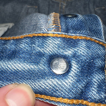 Levis 501 Vintage Y2K Mexico Straight Leg Jeans 36x36 90s Med Wash Act 36x32