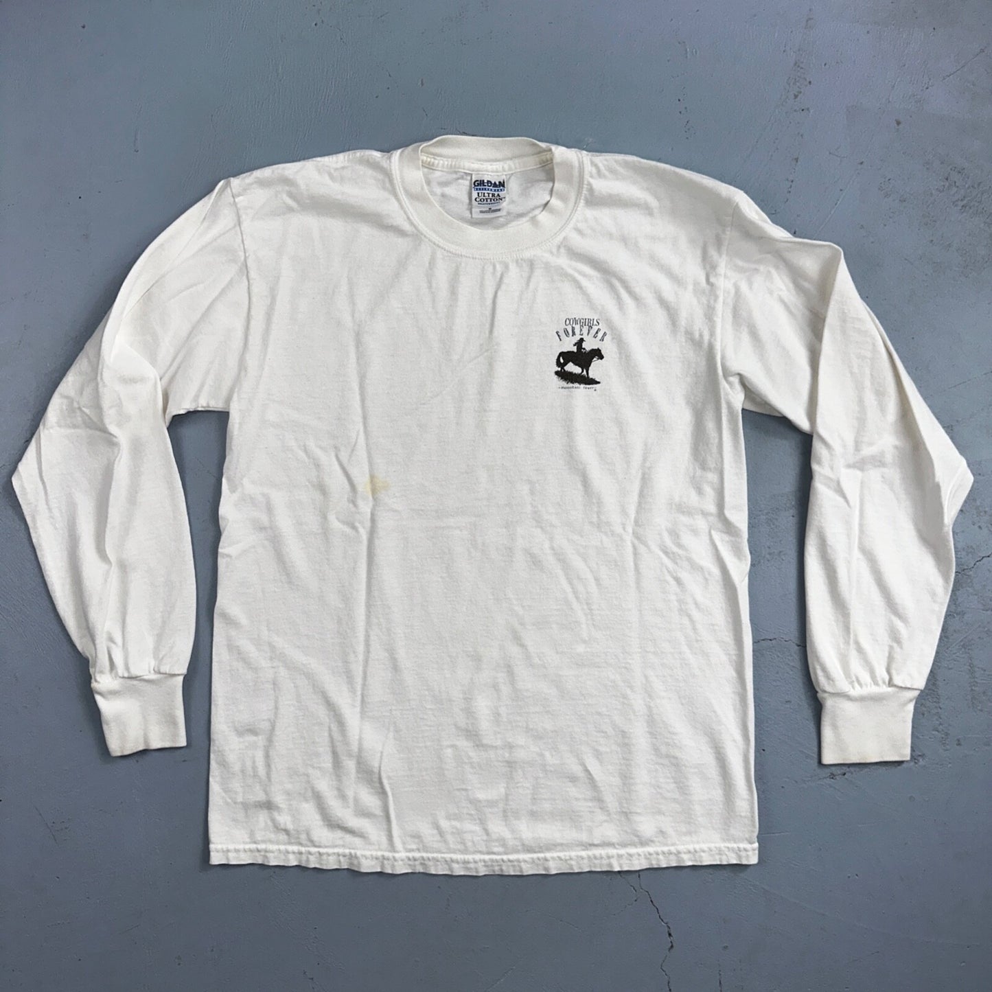 Cowgirls Forever Y2K VTG T Shirt Horses Mountain Fever Cool Country Music