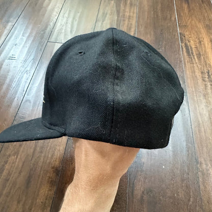 Specialty Polymer Inc Vintage Hat Cap Snapback Black Gold Oregon Rap Music Bands