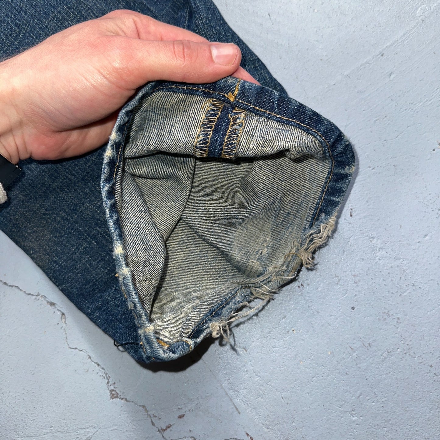 Levis 501 Vintage 90s XX Straight Leg Jeans Y2K Med Wash 34x34 Act 33x34