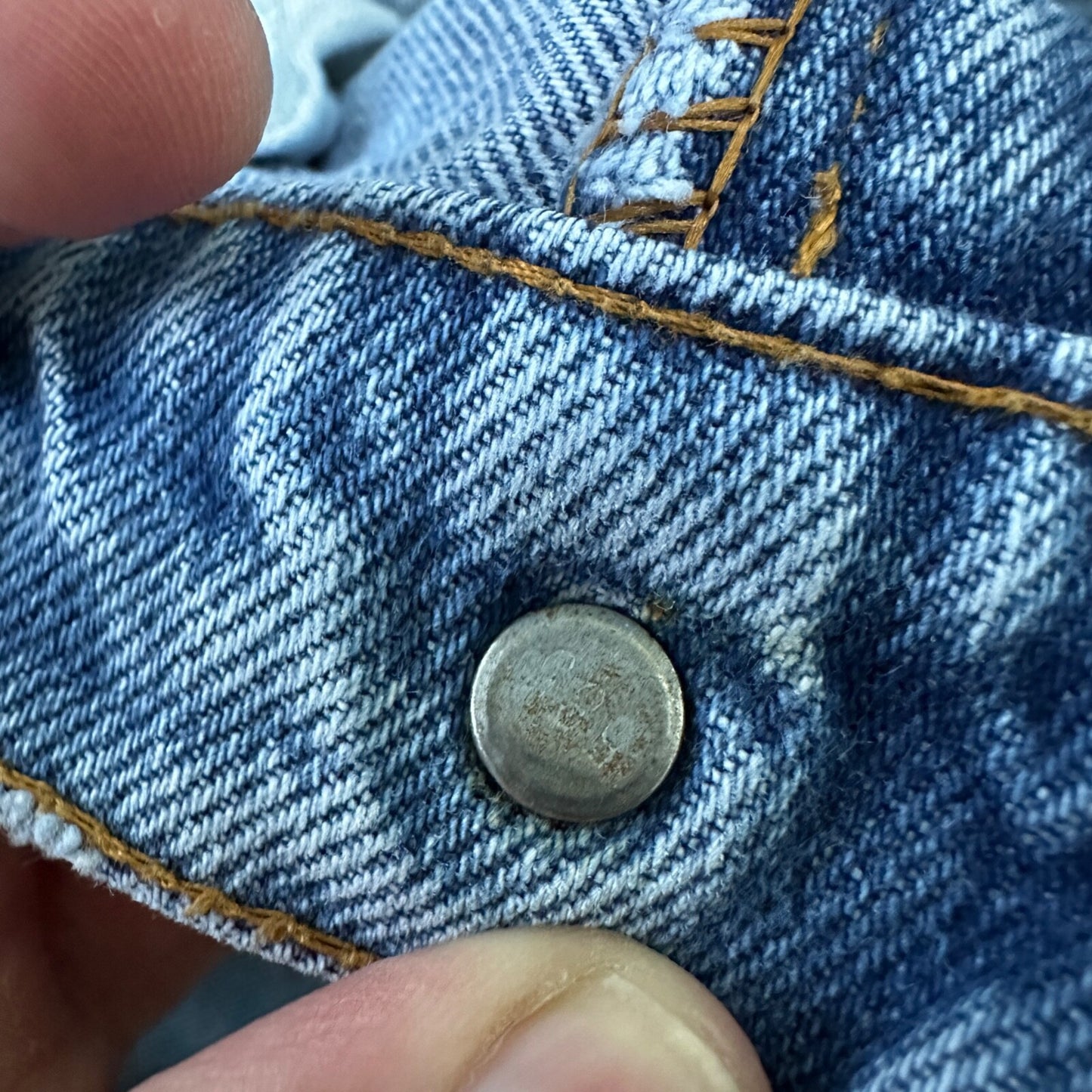 Levis 517 Vintage 80s USA Orange Tab Bootcut Flare Blue Jeans 34x31 Act 32x29