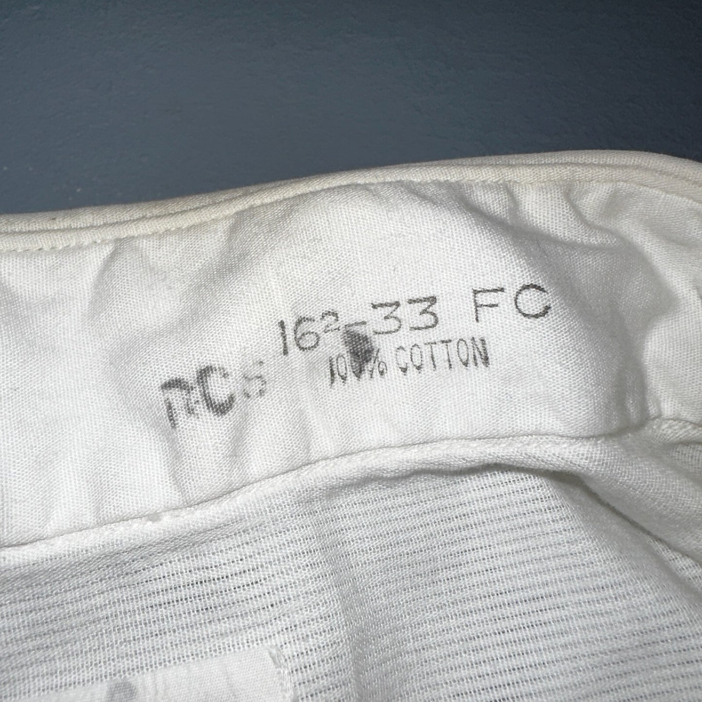 Arrow VTG 50s New Nassau Ruffle Front Dress Shirt Long Sleeve White 16-33