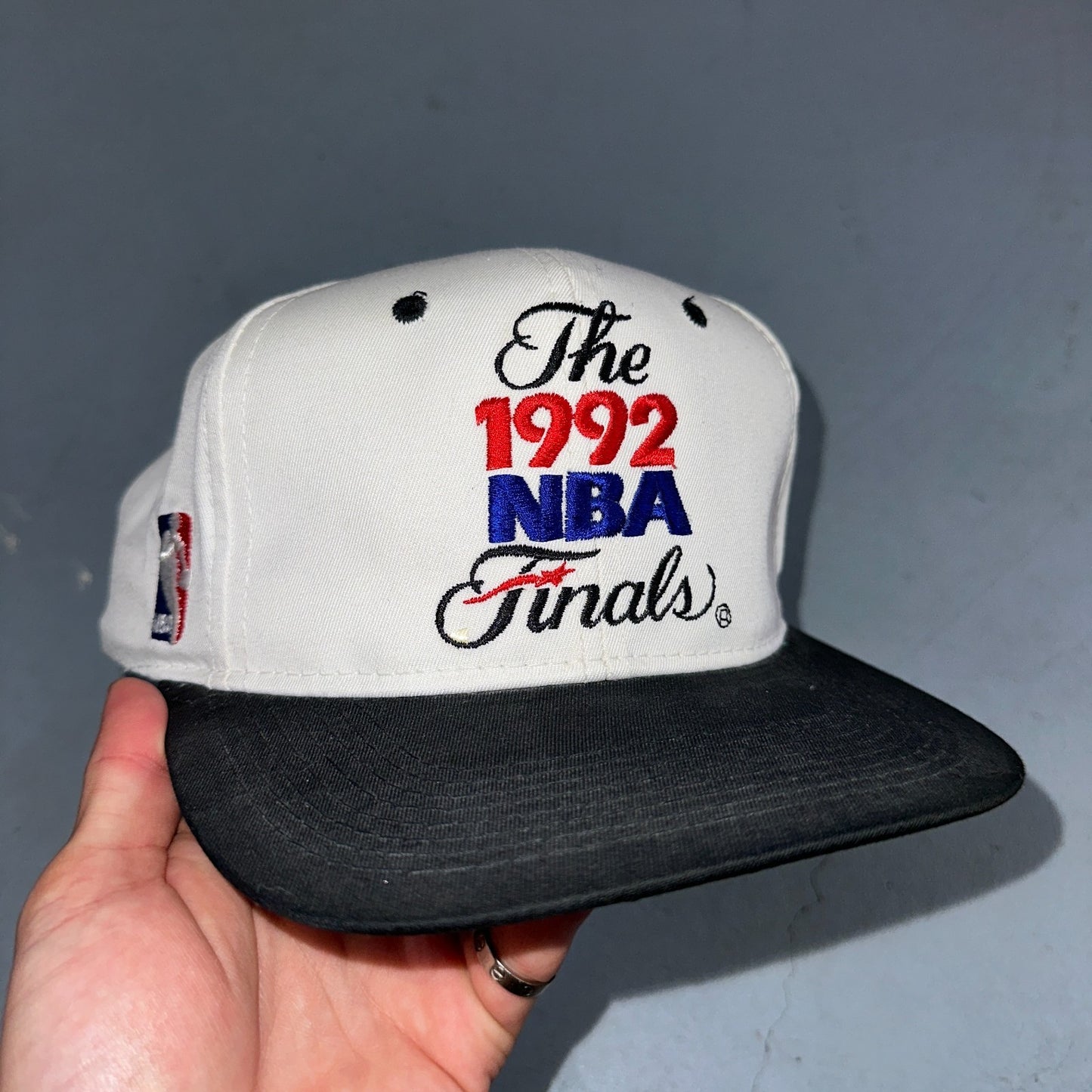 Vintage 1992 NBA Finals Hat Cap Sports Specialties The Twill Snapback Bulls