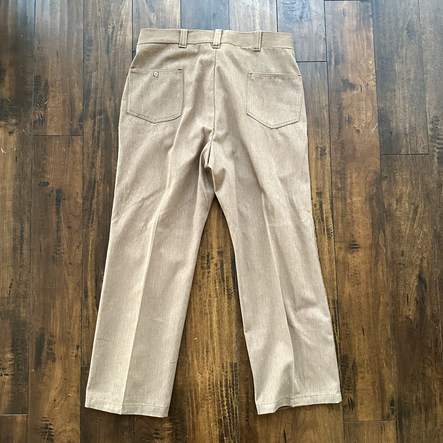 Mens 1950s 1960s Sears Pleated Dress Slacks 35x30 50s 60s Vtg Pants Fleck