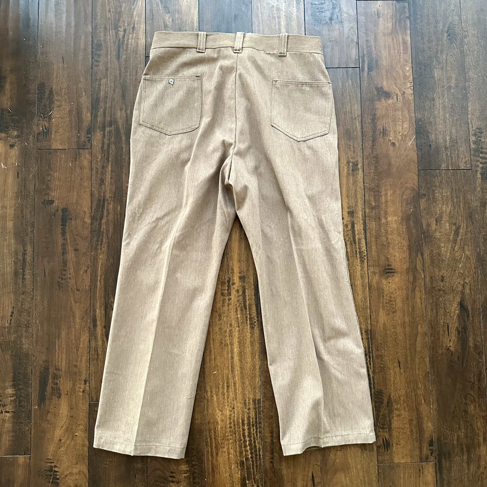 Mens 1950s 1960s Sears Pleated Dress Slacks 35x30 50s 60s Vtg Pants Fleck