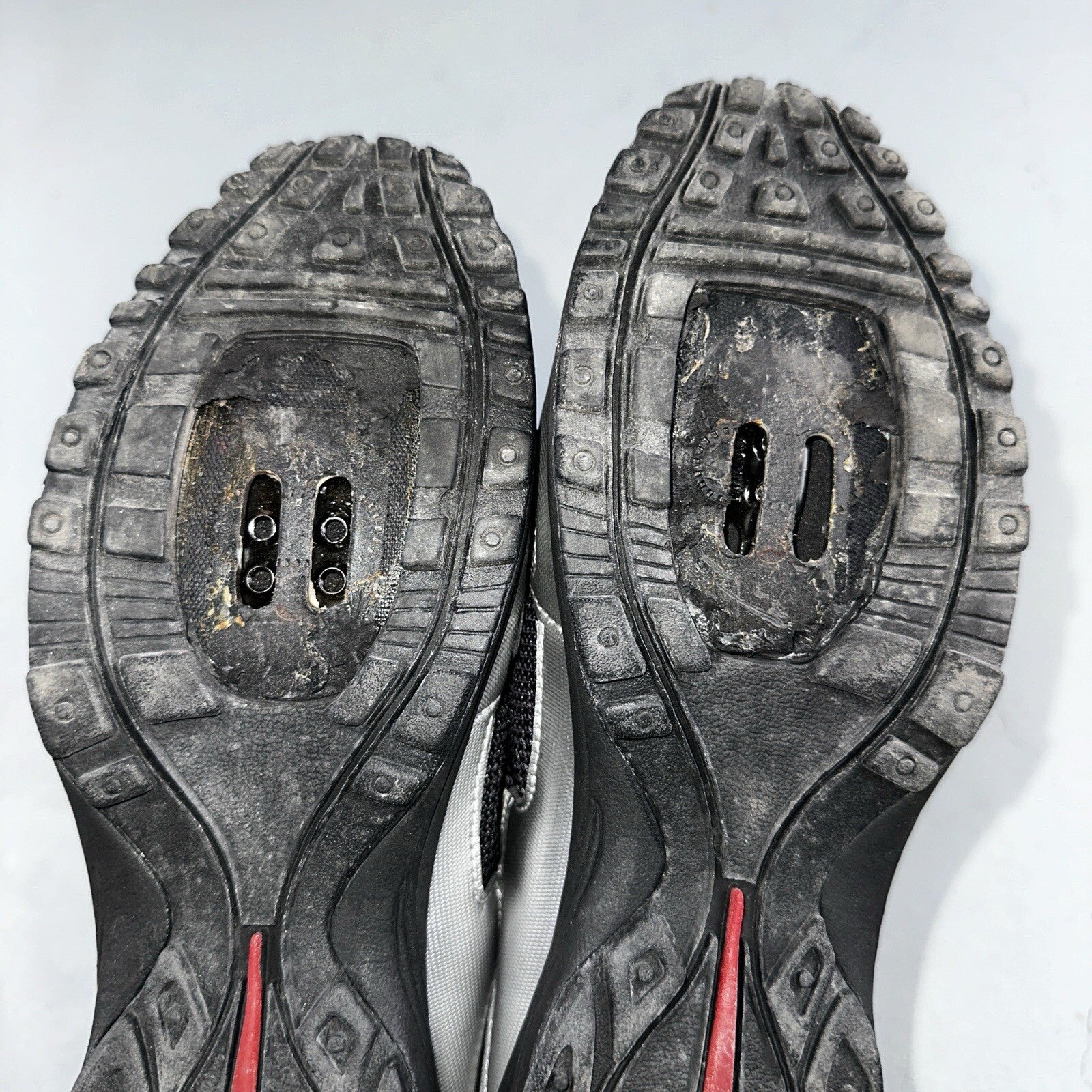 Nike Size 10 VTG 171105-061 Contagious Women's Cycling Shoes Silver 1998 90s