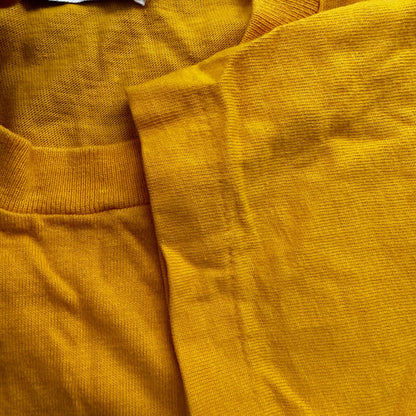 Surfers Catalina Martin 1960s 60s Rockabilly Vintage T Shirt Yellow Gold Blank