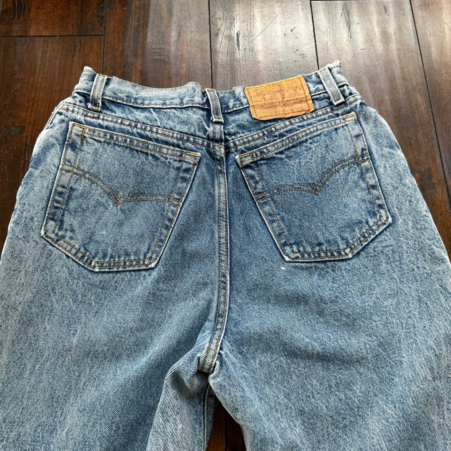 VTG Levis 1980s Womens Jeans 17505 High Rise Blue 27x28 80s 501 505 13 USA