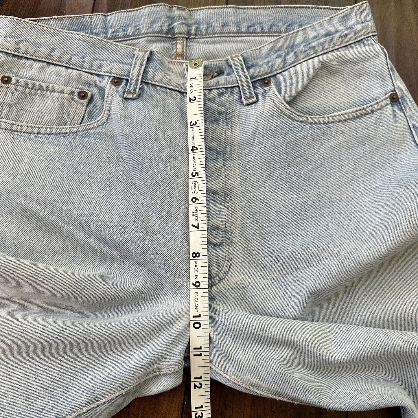 Levis Vintage 80s Redline Selvedge USA 501 XX Jeans Light Wash 34x36 Act 32x31