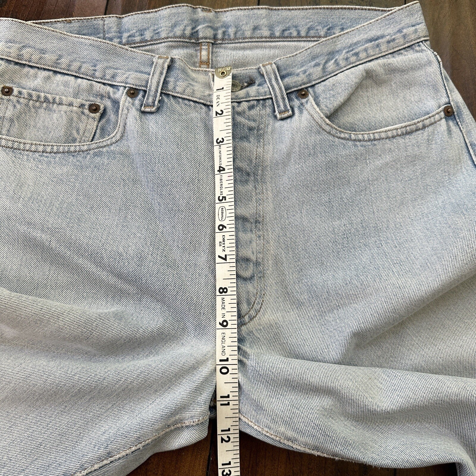 Levis Vintage 80s Redline Selvedge USA 501 XX Jeans Light Wash 34x36 Act 32x31