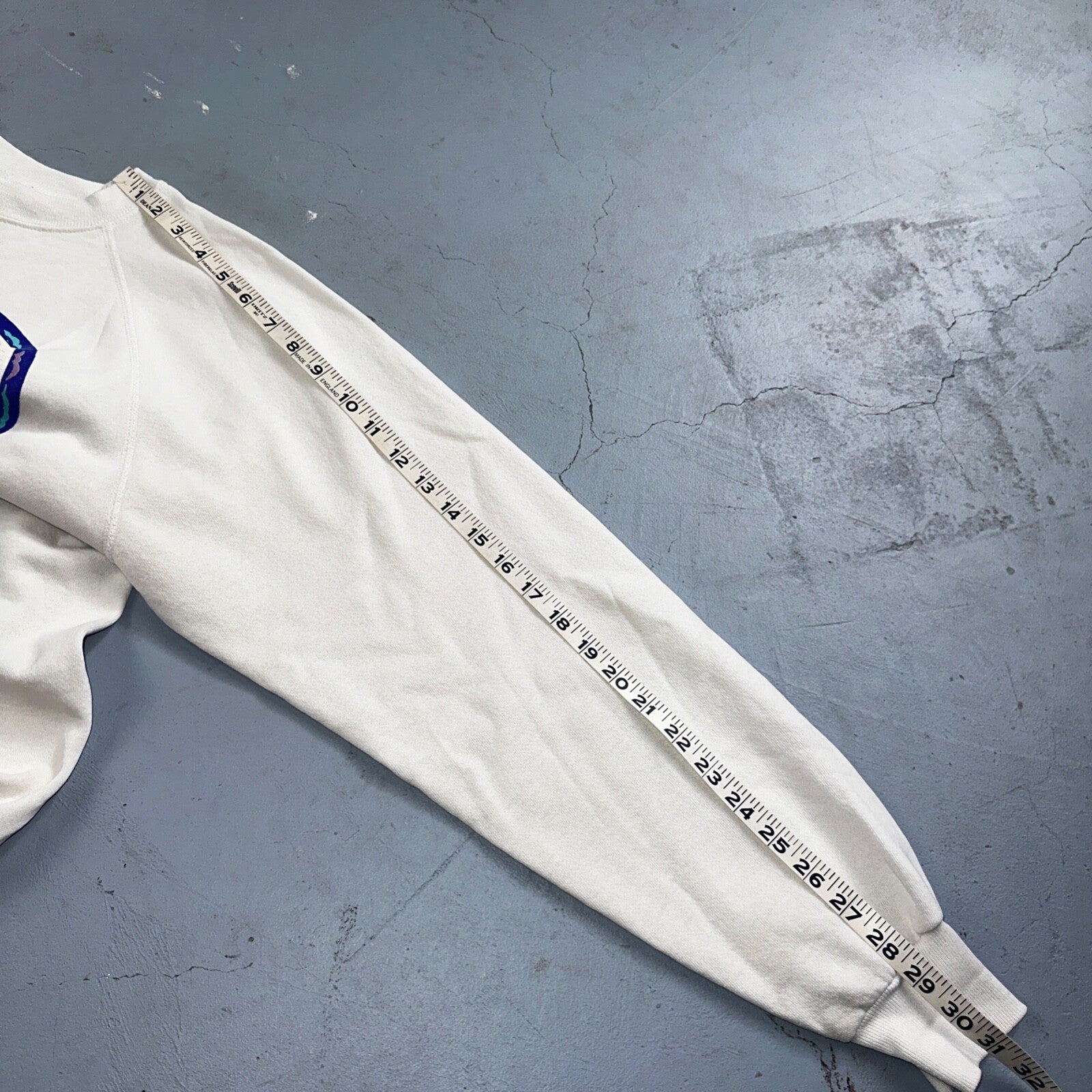 Ocean Keep Clean Hawaii Sail Boat VTG 80s Crewneck Sweatshirt White Earth Peace