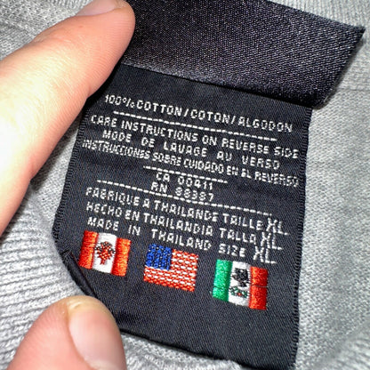 Adidas Gray Polo VTG T Shirt 90s Simple Sport XL Equipment Gym Classy