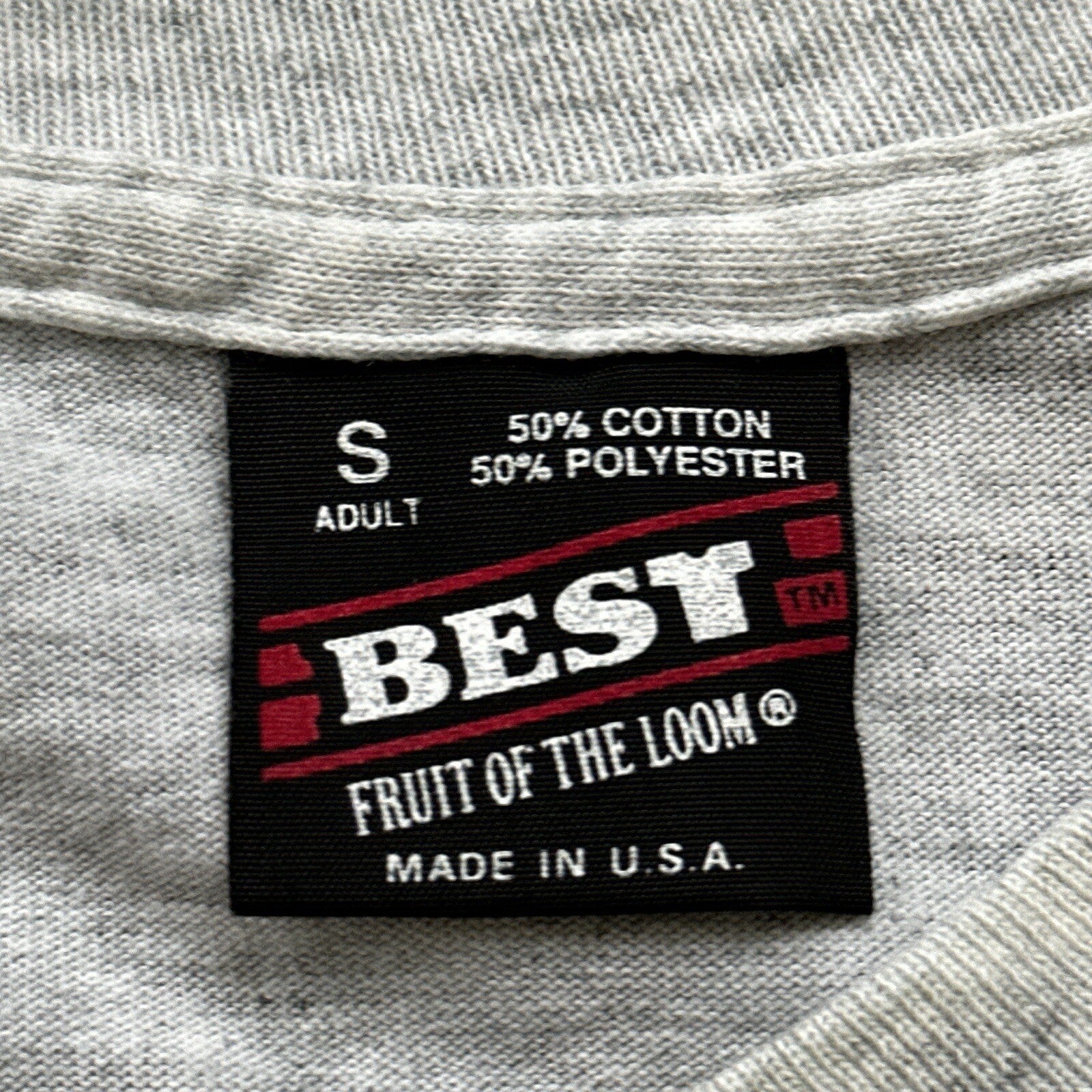 Adore Vintage T Shirt Spelling Funny Cute Love Screen Stars Grey 80s 90s Plants