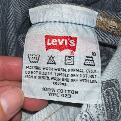 Levis 501 Vintage 90s Y2K XX Straight Leg Jeans Blue Med Wash 42x32 Act 40x29