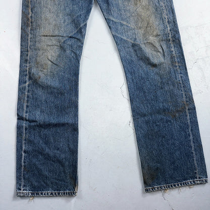 Levis 501 Vintage Y2K XX Straight Leg Jeans Blue Med Wash 34x34 Act 34x33