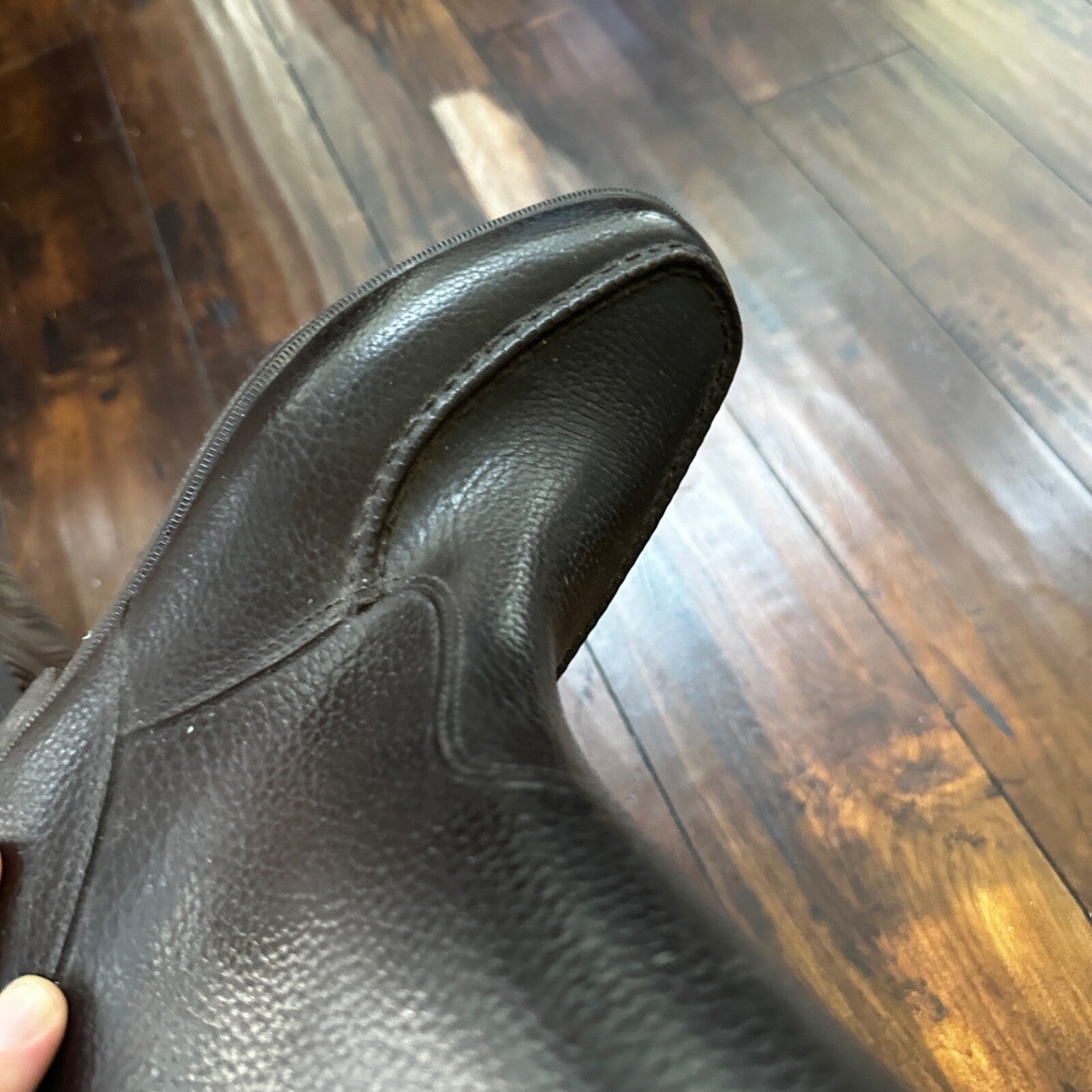 VTG Work Boots Men's 8 Brown Leather Waterproof Insulated USA Made Warm 80s