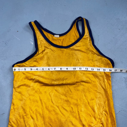 1950s Russell Southern Athletic Tank VTG T Shirt 24 Number Rockabilly Gym 50s