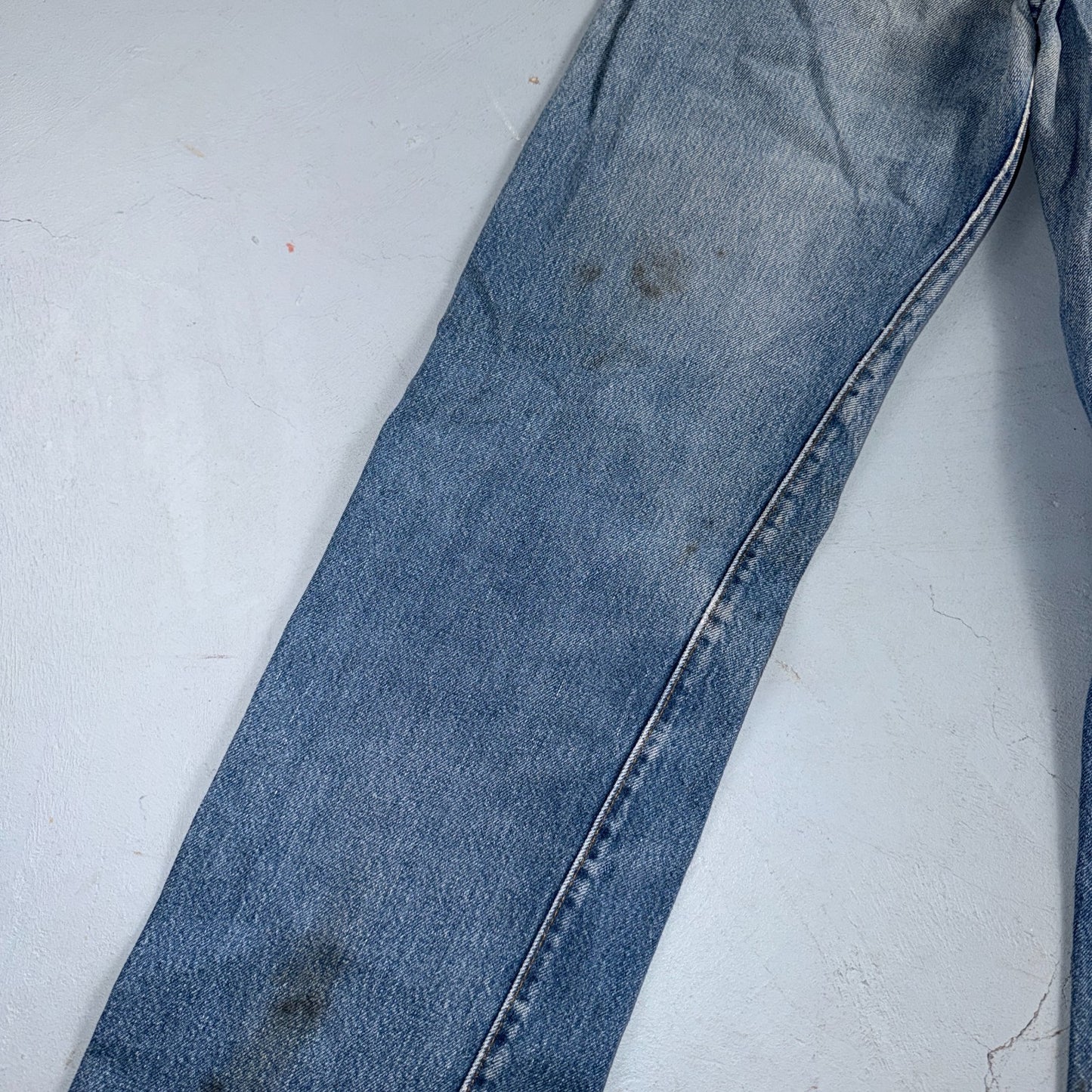 Levis 501 Vintage 80s Redline Selvedge USA XX Jeans Light Wash 34x38 Act 31x34