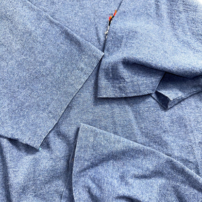 Florida Dolphins Through Hoops VTG T Shirt Sea World Single Stitch Blue 90s