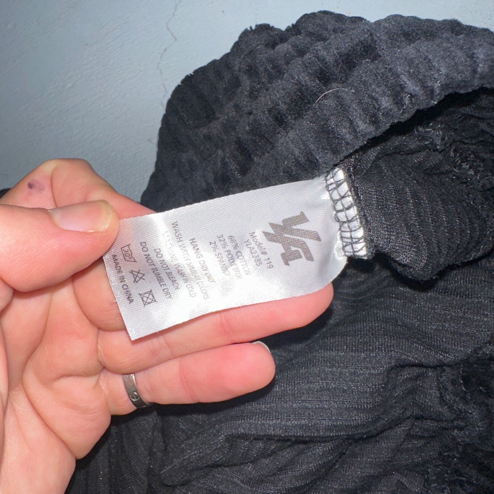 YoungLA Soft Corduroy Black Drawstring Shorts Men's Small Inseam 6" Athletic