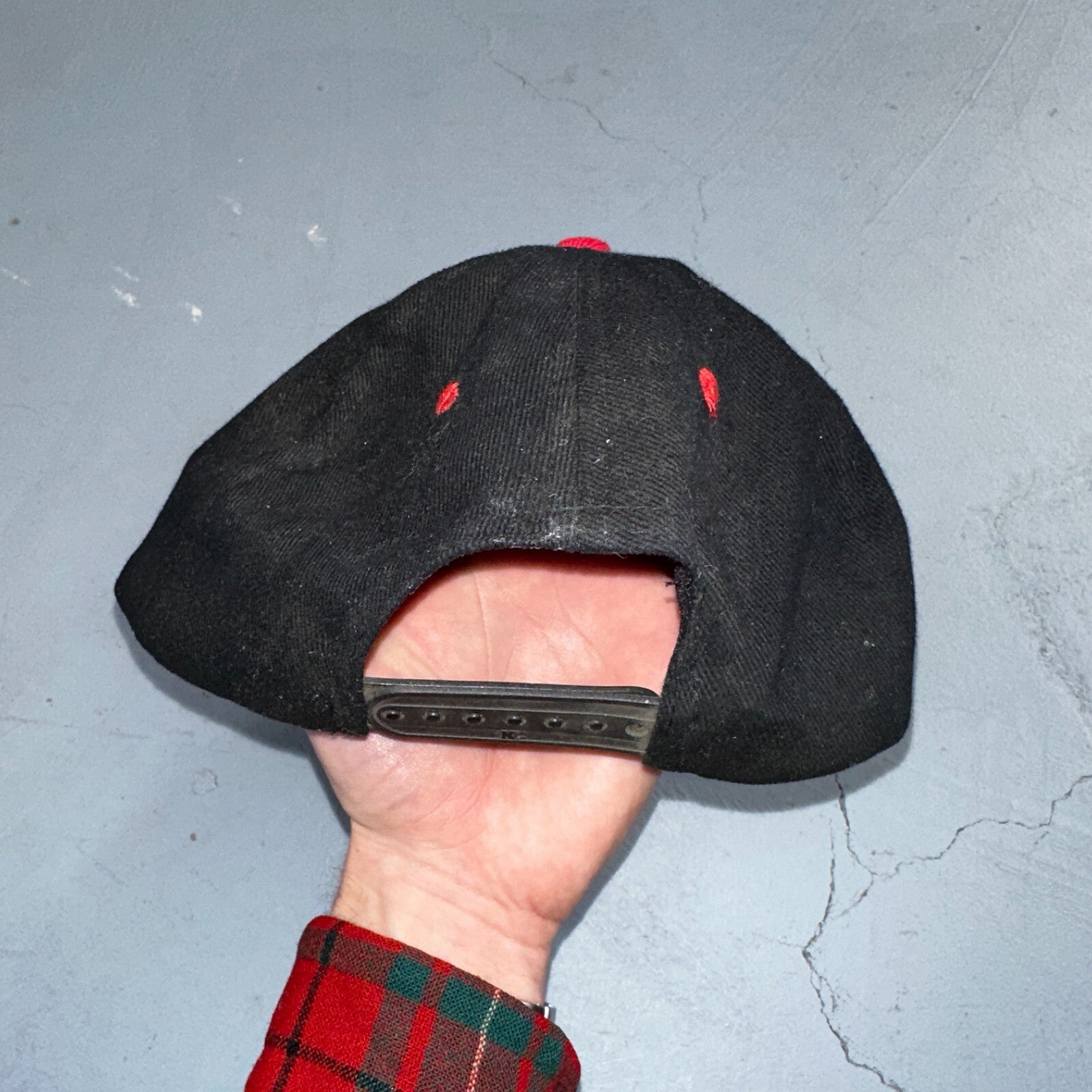 Davison Auto Parts Vintage Trucker Hat Baseball Black Red Basic 90s Harley