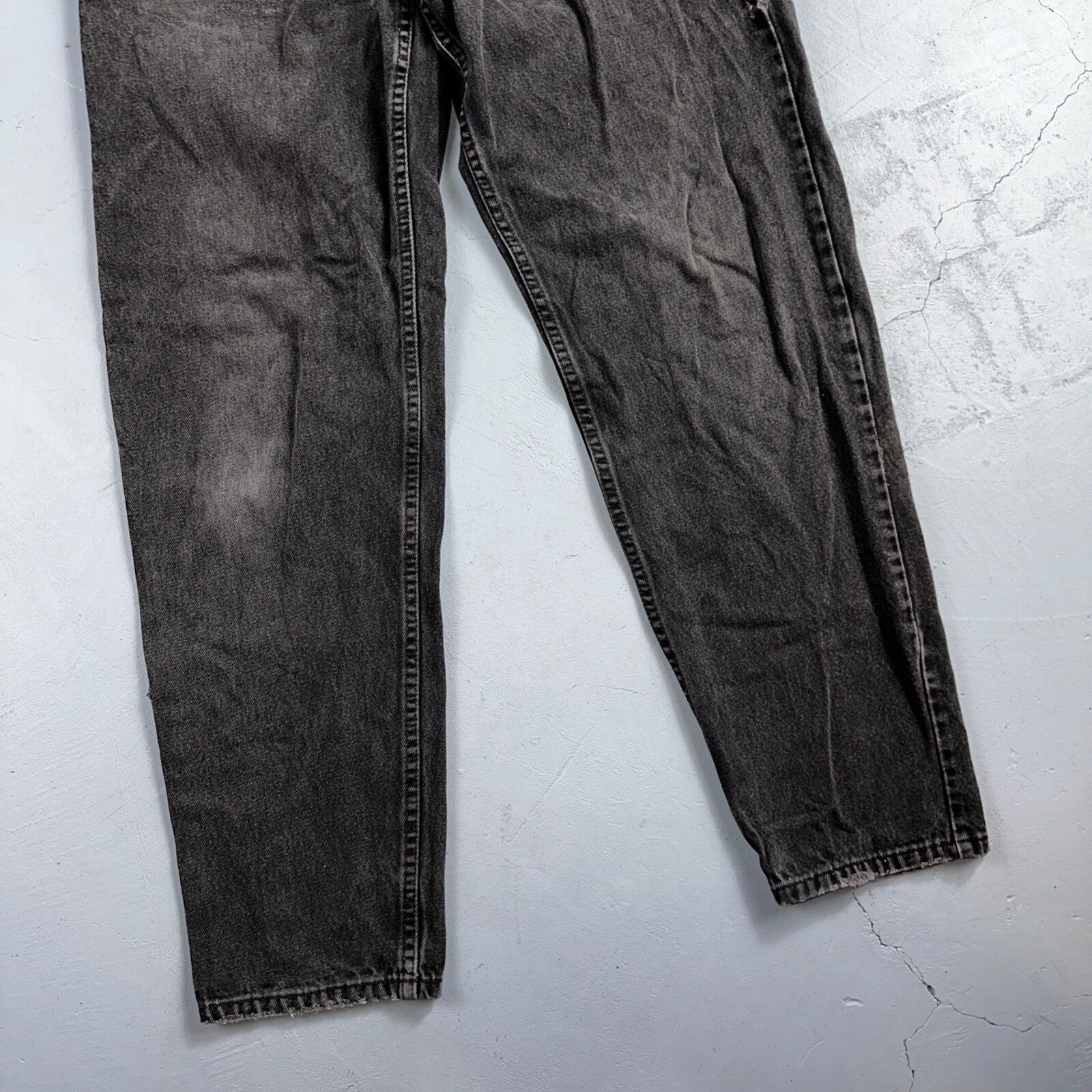 Levis 550 Vintage 90s USA Orange Tab Jeans 38x32 Black Med Wash 501 Act 36x31