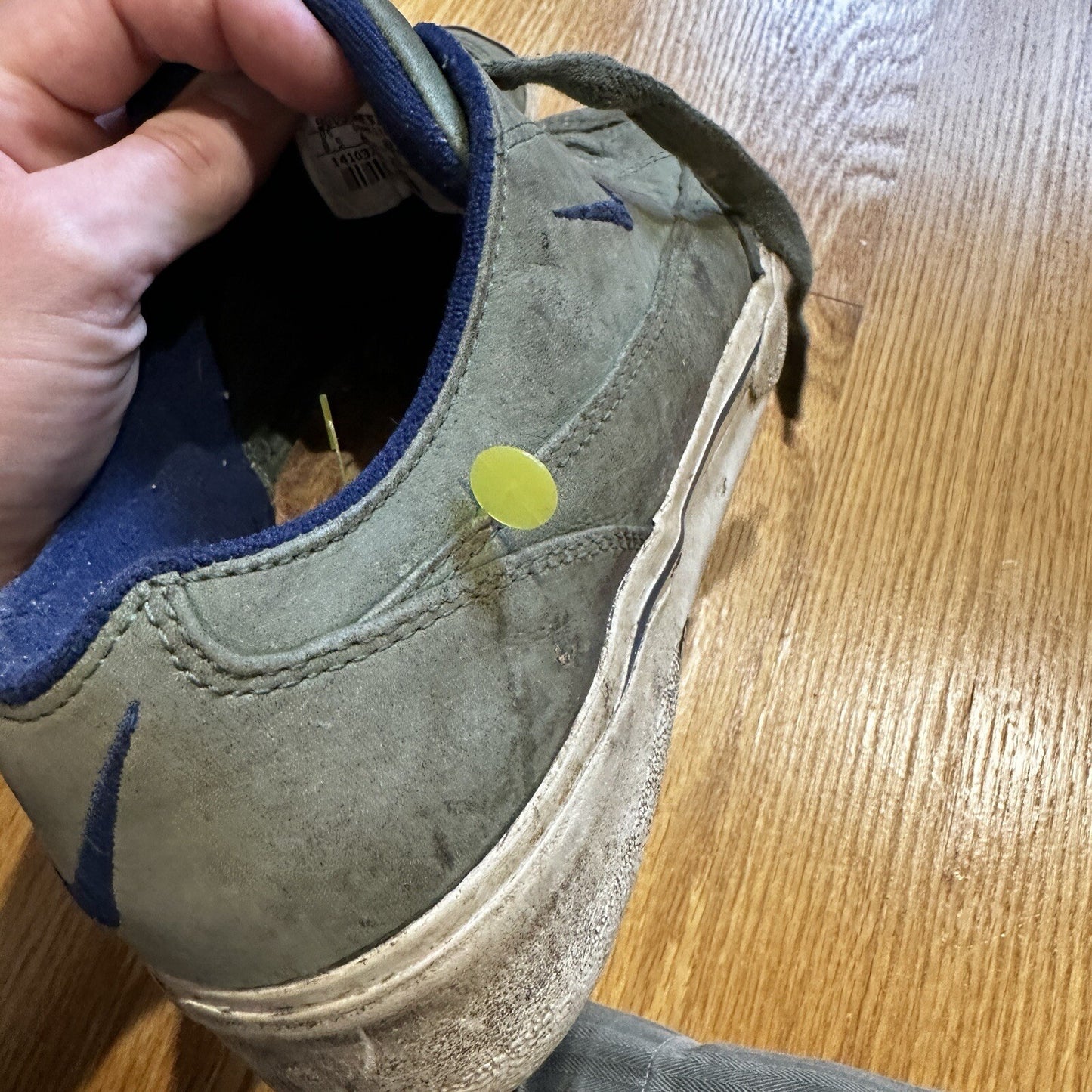 Nike GTS 1996 VTG Womens Size 9 Tennis Shoes Travis Scott Olive Thrashed 90s Sho