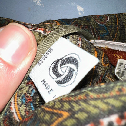 VTG Stanley Blacker Skirt 10 Plaid Wool Midi Light Academia Granny Classiccore