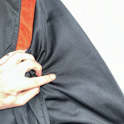 Nike Vintage 1985 Air Jordan Jacket Bred Chicago L RARE Black Red Poly 80s