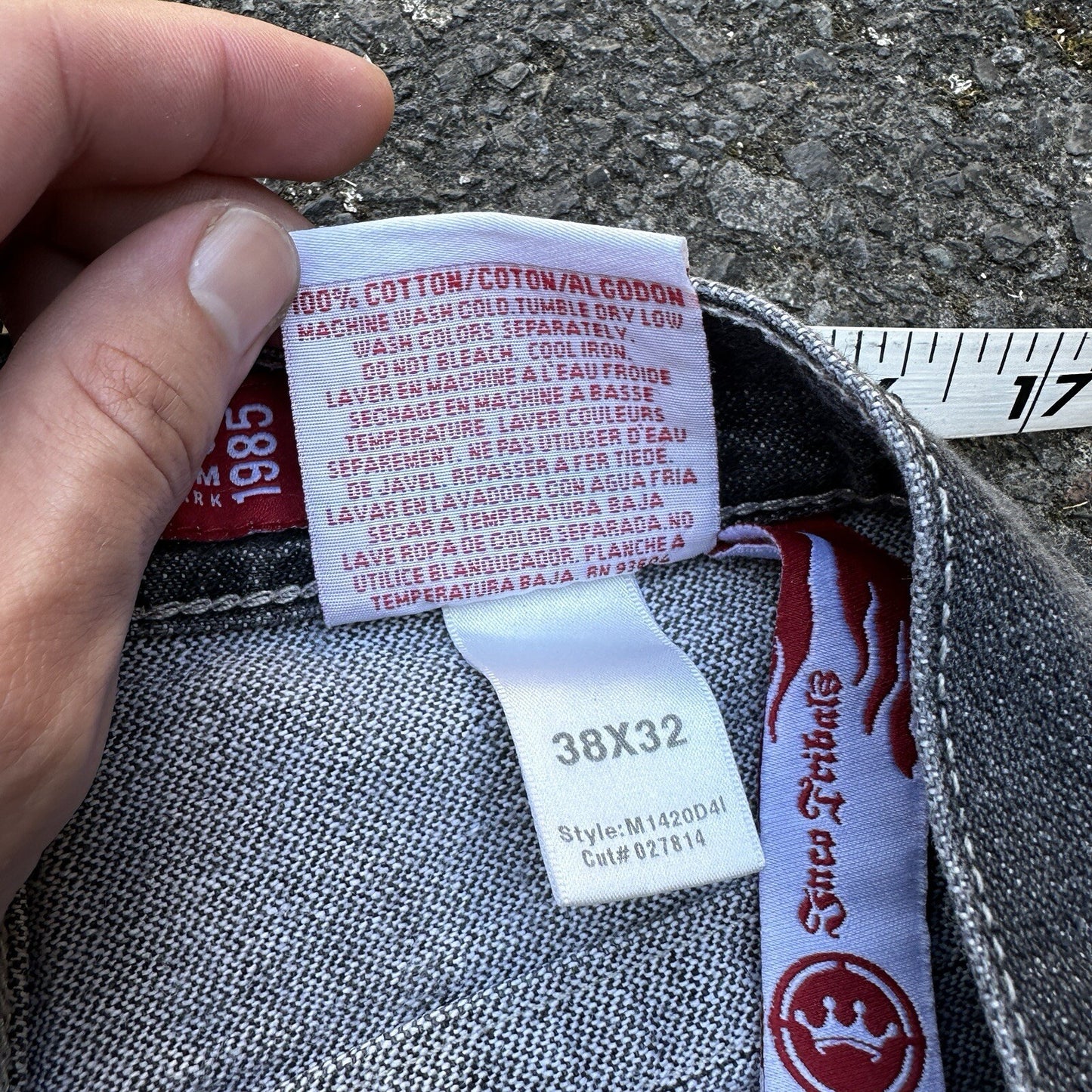 VTG JNCO Jeans Men's 38x32 Y2K Skater Wide Leg Flaming Snakes Skate Emo Grunge