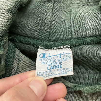 Champion 1970s Double Face RW Blank 70s Sweatshirt VTG Hoodie Afterhood Thrashed